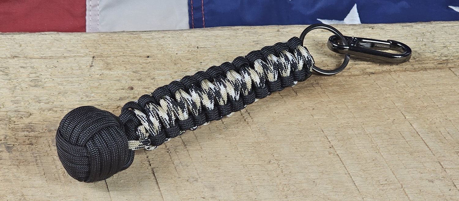 Monkey Fist Paracord Keychains